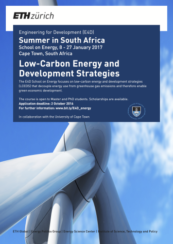 Enlarged view: Flyer Low-Carbon Energy and Development Strategies