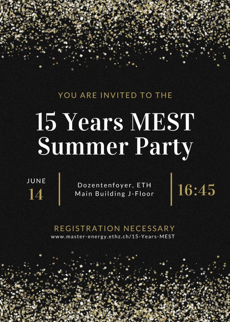 Enlarged view: 15 years MEST anniversary