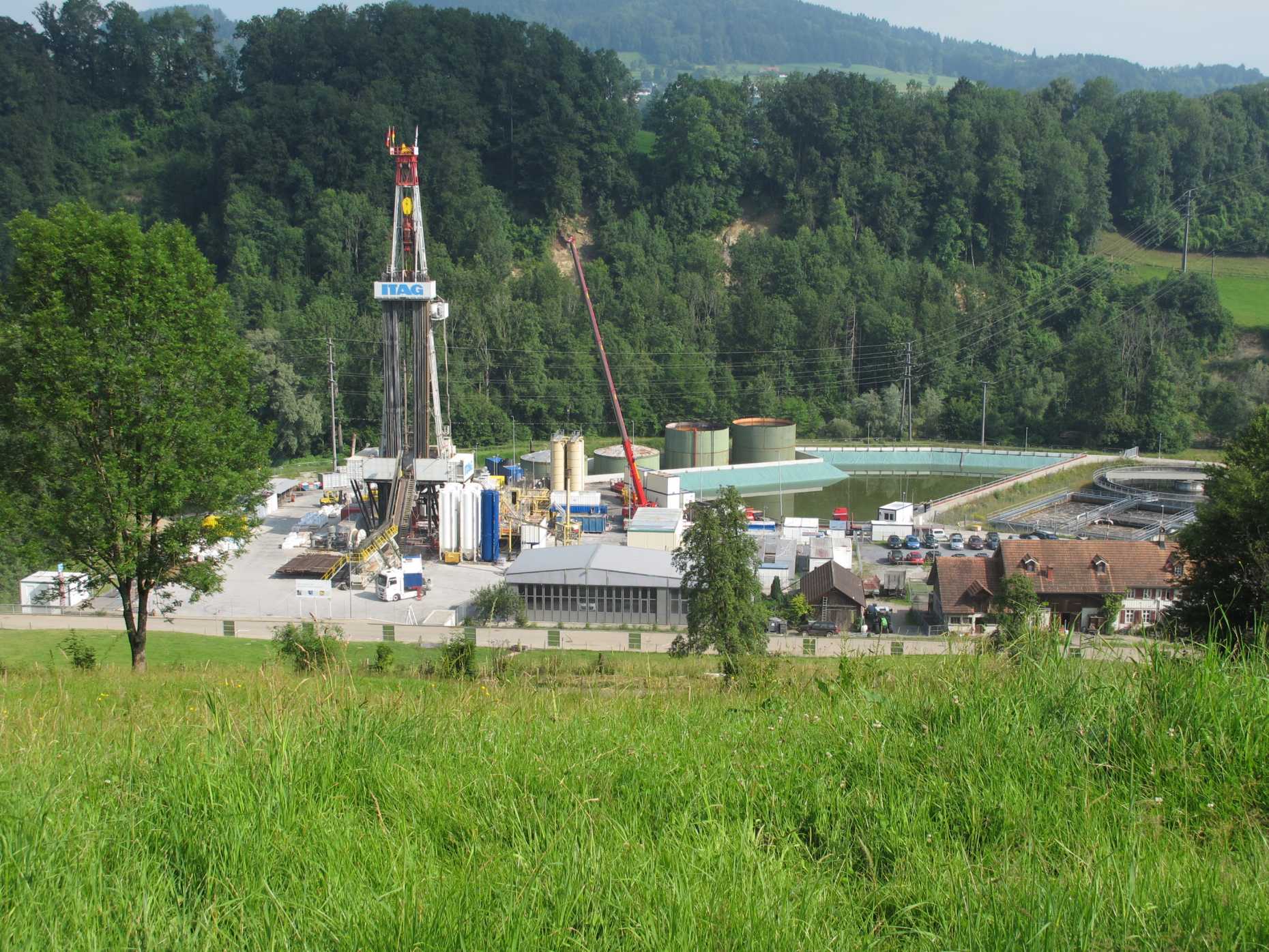 Drilling Plant in St. Gallen
